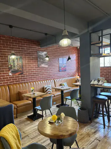 Rumi Café leather seating interior