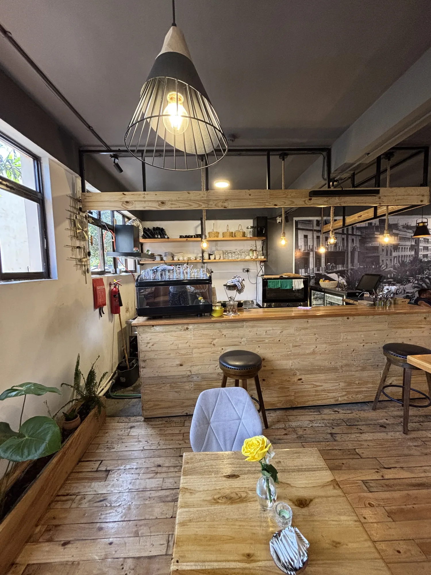 Rumi Café bar and counter